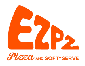 EZPZ Pizza & Soft Serve logo
