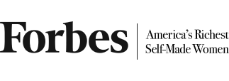 Forbes America's Richest Self-Made Women logo.